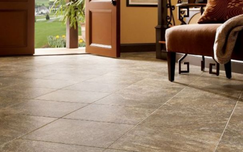 LVT Luxury Vinyl Tile. Outstanding results and design possibilities with this flooring type.